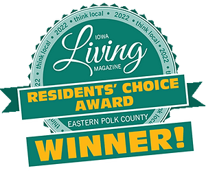 Iowa Living Residents' Choice Award 2022, Eastern Polk County